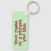 Har-Ber Village keychain aluminum 2026 (Achterkant)