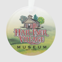 Har-Ber Village Museum acrylornament Ornament