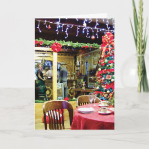 Har-Ber Village Saloon 2014c Greeting Card Feestdagen Kaart