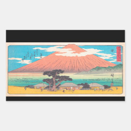 Hara uit de serie 53 Stations hokaido Rechthoekige Sticker