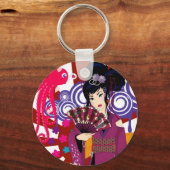 Harajuku Girl Ayaka Sleutelhanger (Voorkant)