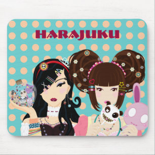 Harajuku Girls in Polka Dots Muismat