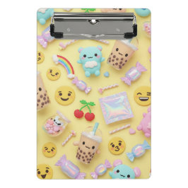 Harajuku Kawaii Style: Emoji's en teddyberen van N Mini Klembord