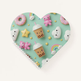 Harajuku Kawaii Style: koffie en donuts van Natash Notitieboek