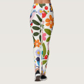 Harajuku-patroon Leggings (Achterkant)