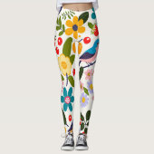 Harajuku-patroon Leggings (Voorkant)
