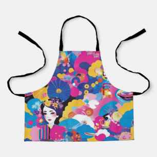 Harajuku-patroon Schort