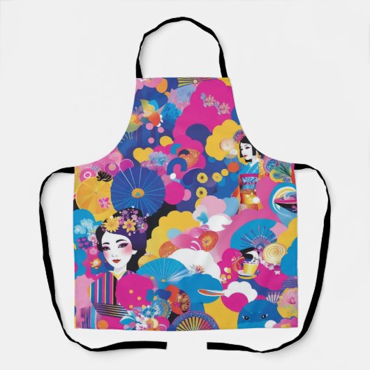 Harajuku-patroon Schort (Voorkant)