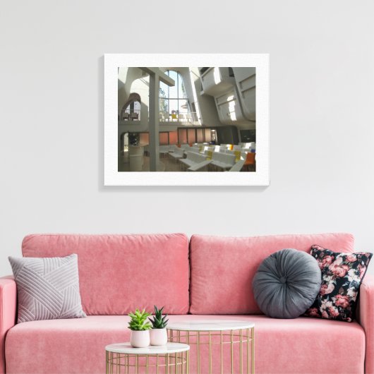 Harajuku Protestant Church, Tokio, Japan Canvas Afdruk (Insitu (Woonkamer))