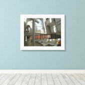 Harajuku Protestant Church, Tokio, Japan Canvas Afdruk (Insitu (Houten vloer))