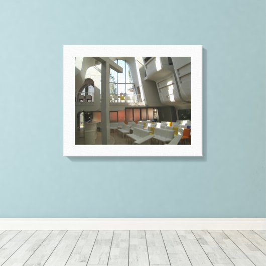 Harajuku Protestant Church, Tokio, Japan Canvas Afdruk (Insitu (Houten vloer))