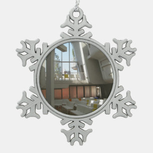 Harajuku Protestant Church, Tokio, Japan Tin Sneeuwvlok Ornament