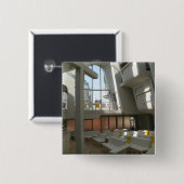 Harajuku Protestant Church, Tokio, Japan Vierkante Button 5,1 Cm (Voorkant /achterkant)