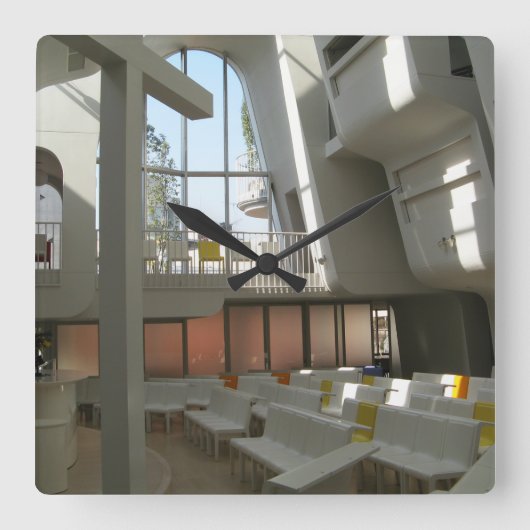 Harajuku Protestant Church, Tokio, Japan Vierkante Klok (Voorkant)