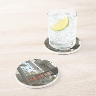 Harajuku Protestant Church, Tokio, Japan Zandsteen Onderzetter