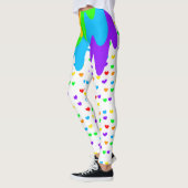 Harajuku Rainbow met gekleurde Leggings (Links)