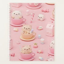 Harajuku-stijl: Kittens in bekers door Natasha Us Planner