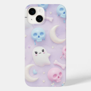 Harajuku Style: Skulls and Ghosts beroemd gemaakt Case-Mate iPhone 14 Hoesje
