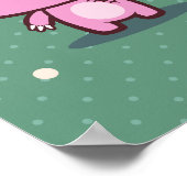 Harajuku Wamono Girl Ayaka Poster (Hoek)