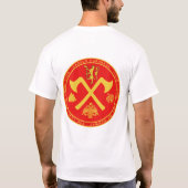 Harald Hardrada Red & Gold Seal Shirt (Achterkant)