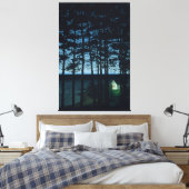 Harald Oscar Sohlberg - Visserswoning (1899) Canvas Afdruk (Insitu (Slaapkamer))