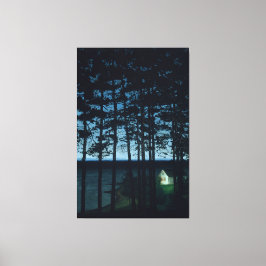 Harald Oscar Sohlberg - Visserswoning (1899) Canvas Afdruk