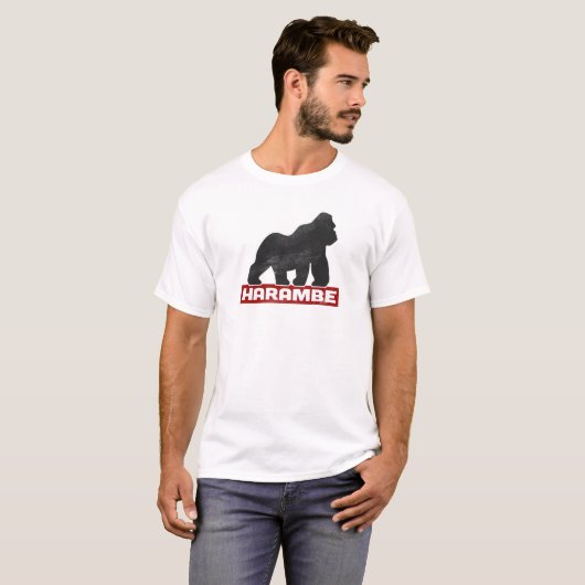 HARAMBE 2016 Levensmiddelen T-shirt (Voorkant volledig)