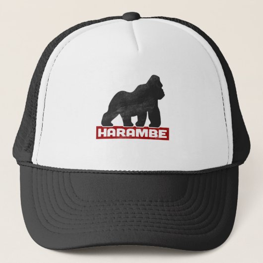 HARAMBE 2016 Levensmiddelen Trucker Pet (Voorkant)