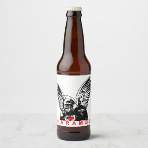Harambe Bier Etiket