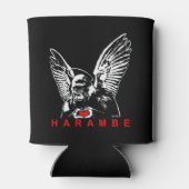 Harambe Blikjeskoeler (Achterkant)