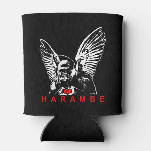 Harambe Blikjeskoeler (Achterkant)