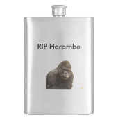 Harambe Flask Heupfles (Voorkant)