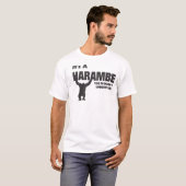 Harambe-Gibbon Monkey T-shirt (Voorkant volledig)
