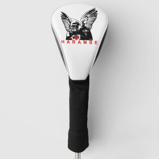 Harambe Golfheadcover (Voorkant)
