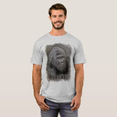 Harambe (Grafiettekening)-groot Afbeelding grootte T-shirt (Voorkant volledig)