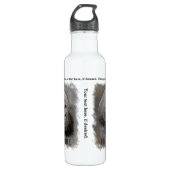 Harambe (Grafiettekening) Waterfles (Voorkant)