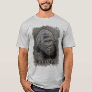 Harambe (Graphite Drawing) — groot Afbeelding T-shirt
