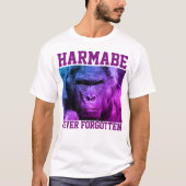 HARAMBE NOOIT VERGETEN T-shirts (Voorkant)