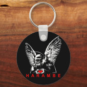 Harambe Sleutelhanger (Voorkant)