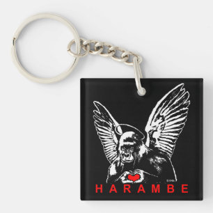 Harambe Sleutelhanger