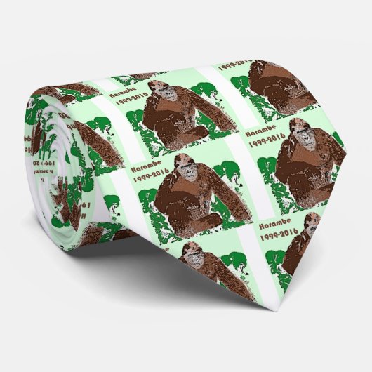 Harambe Stropdas (Opgerold)