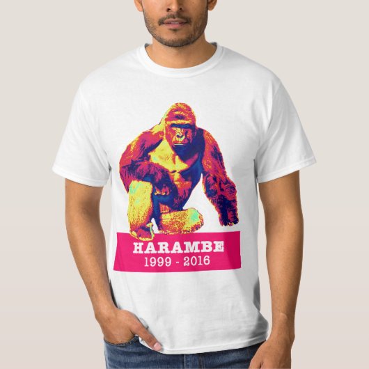 Harambe T-shirt (Voorkant)