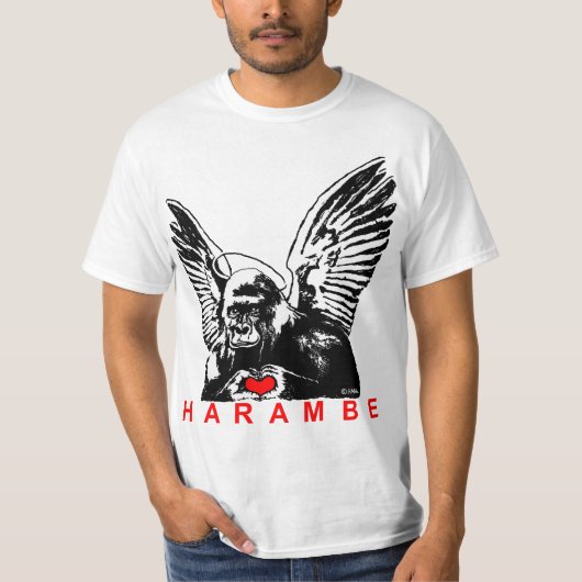 Harambe T-shirt (Voorkant)