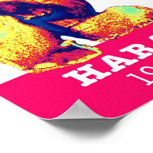 Harambe Tribute Poster (Hoek)