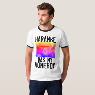 HARAMBE WAS MIJN HOMEBOY T-shirts