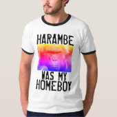 HARAMBE WAS MIJN HOMEBOY T-shirts (Voorkant)