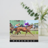 Harangue Briefkaart (Staand voorkant)