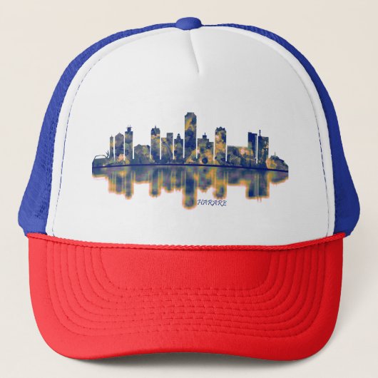 Harare Skyline Trucker Pet (Voorkant)