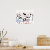 Harav Ovadia Yoself Z"L Poster (Keuken)