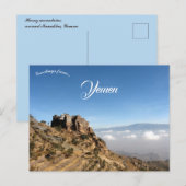 Haraz-gebergte rond Manakha Jemen Briefkaart (Voorkant / Achterkant)